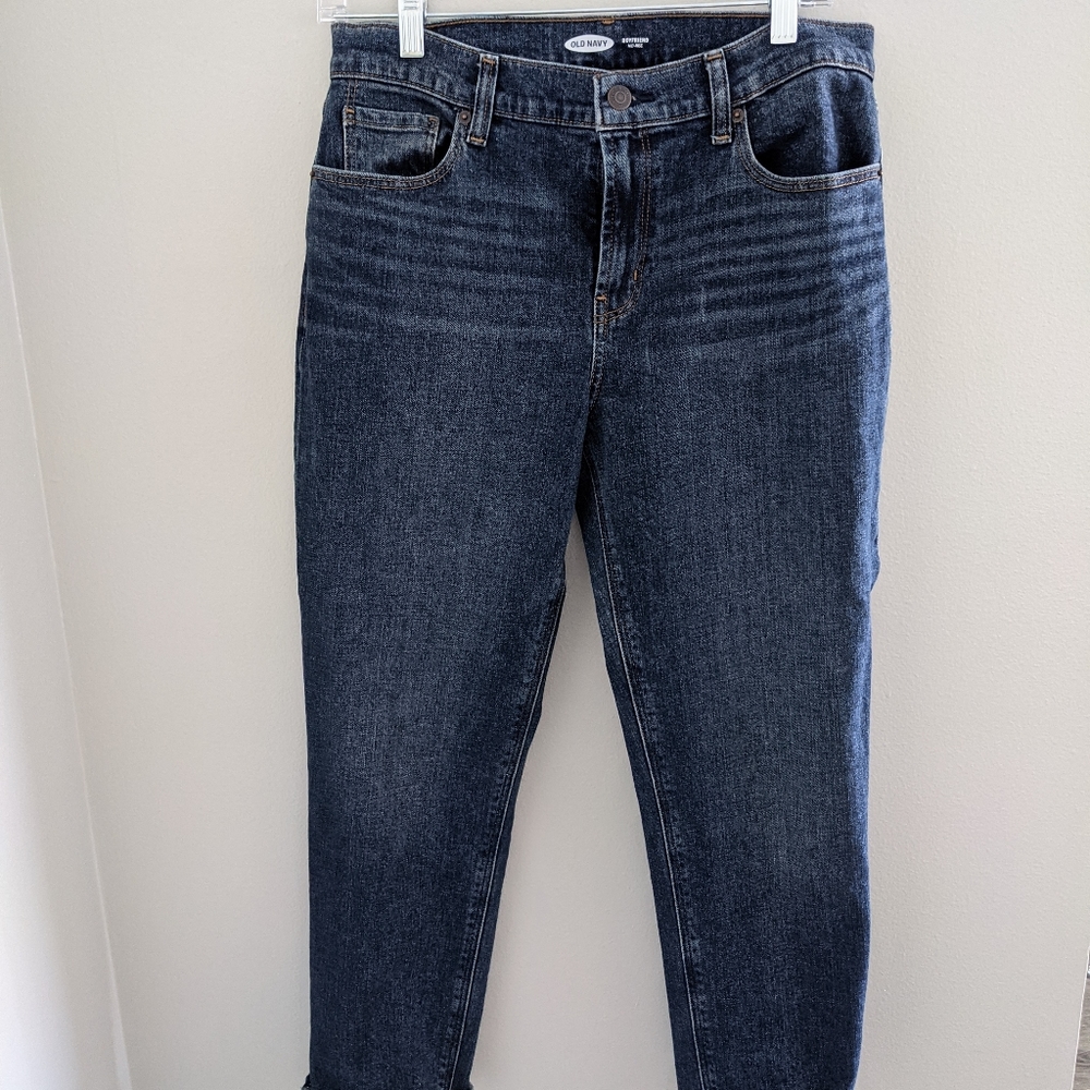Old Navy Boyfriend Mid Rise Jeans